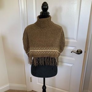 Sweater poncho cover